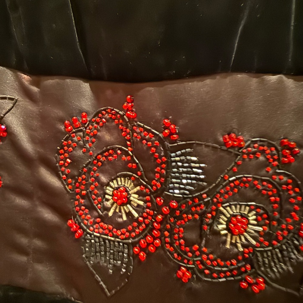 Size 4 beaded torso evening gown